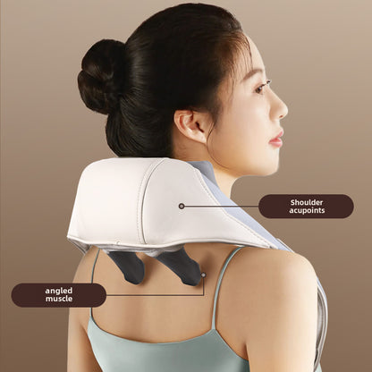 Cross-border Oblique Muscle Hot Compress Massager Shoulder And Neck Massage Shawl Electric Kneading Multifunctional Back Massager Manufacturer